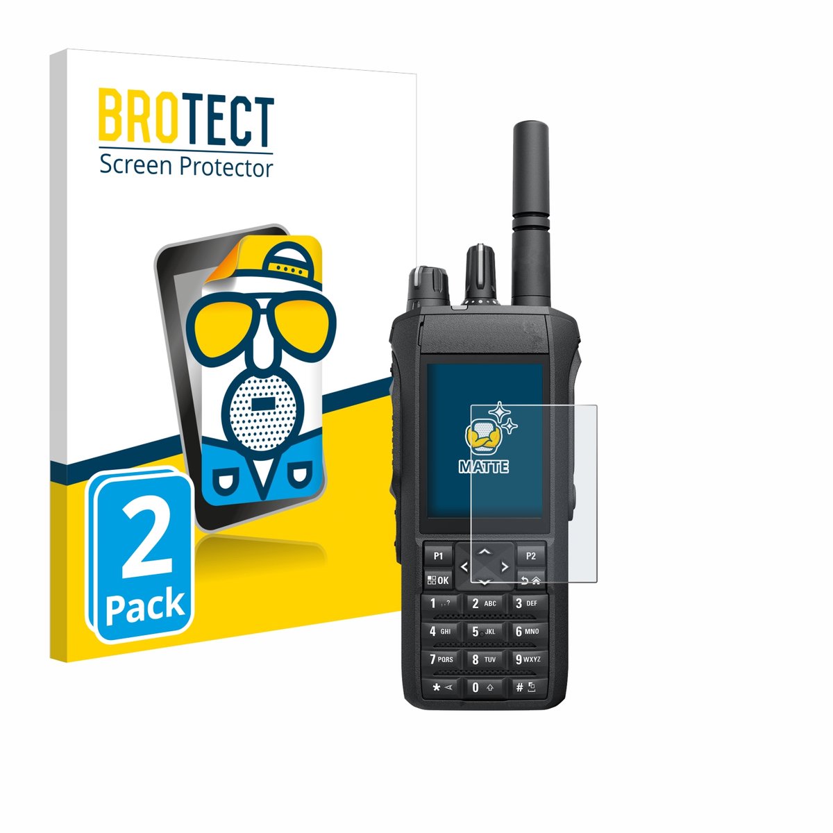 BROTECT - Screenprotector voor Motorola R7 - Folie Beschermfolie matte 2 Stuks