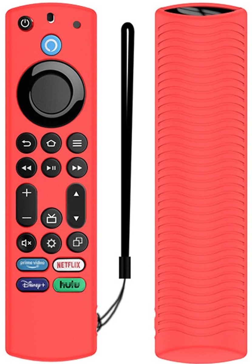 Dailygoods - Antislip Siliconen Hoes voor Firestick 4K Max en Alexa Afstandsbediening