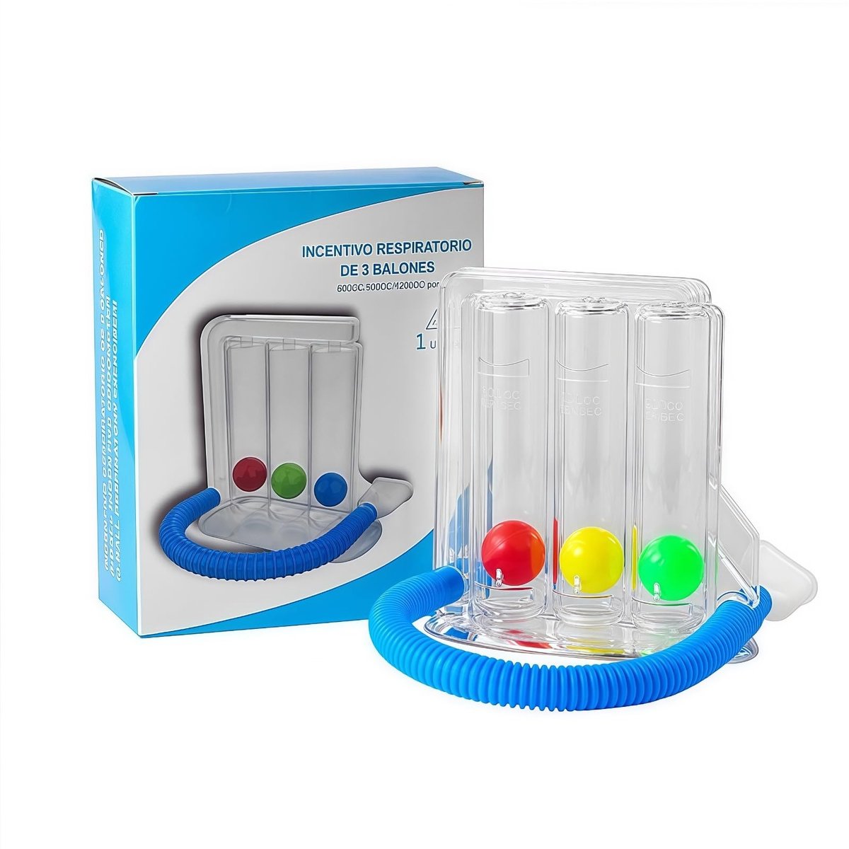 Dailygoods - Triflow Ademtrainer voor Longtraining en Therapie