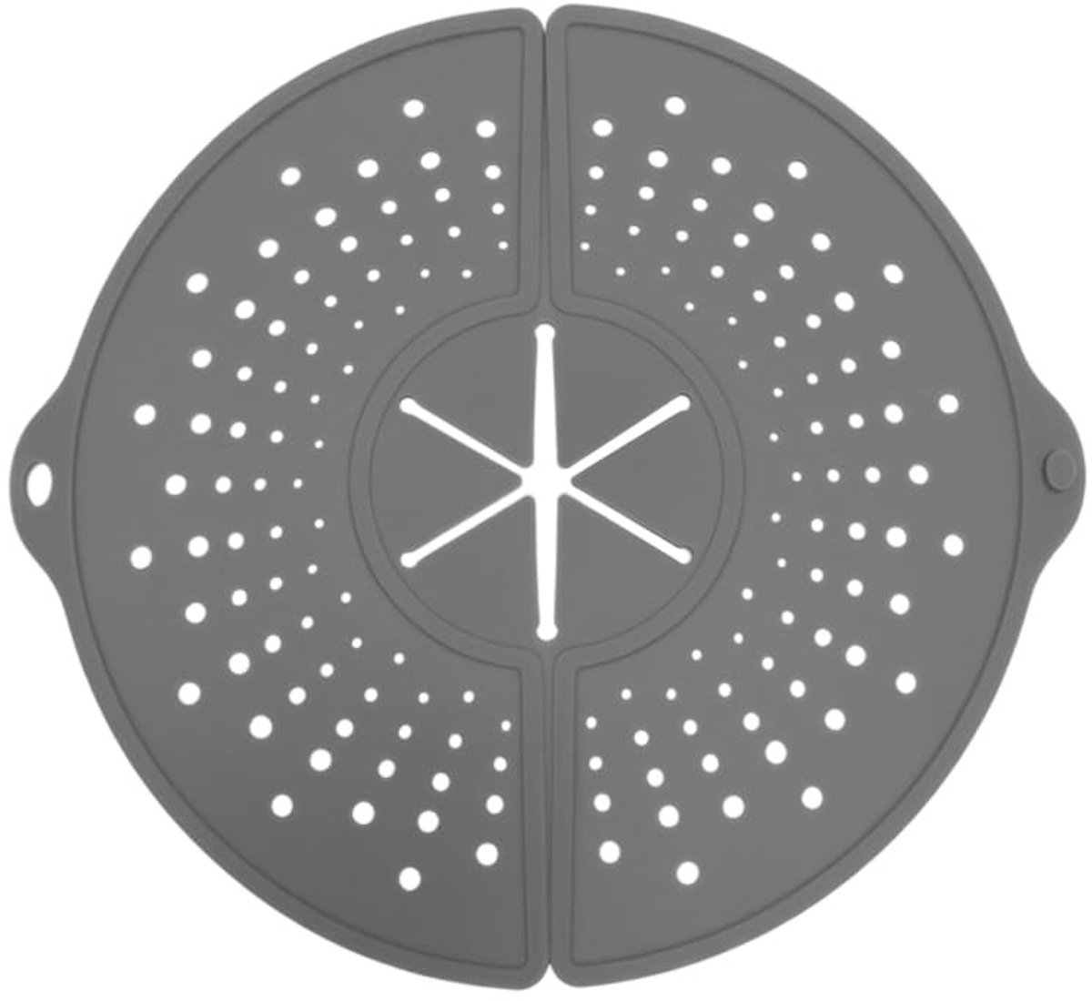 Dailygoods - Cosensi - Opvouwbare Spatbeschermer van Siliconen, Hittebestendig en Vaatwasmachinebestendig