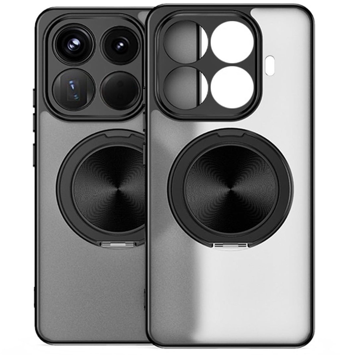 Dailygoods - Magnetische Beschermhoes voor Smartphone met 360° Ringstandaard