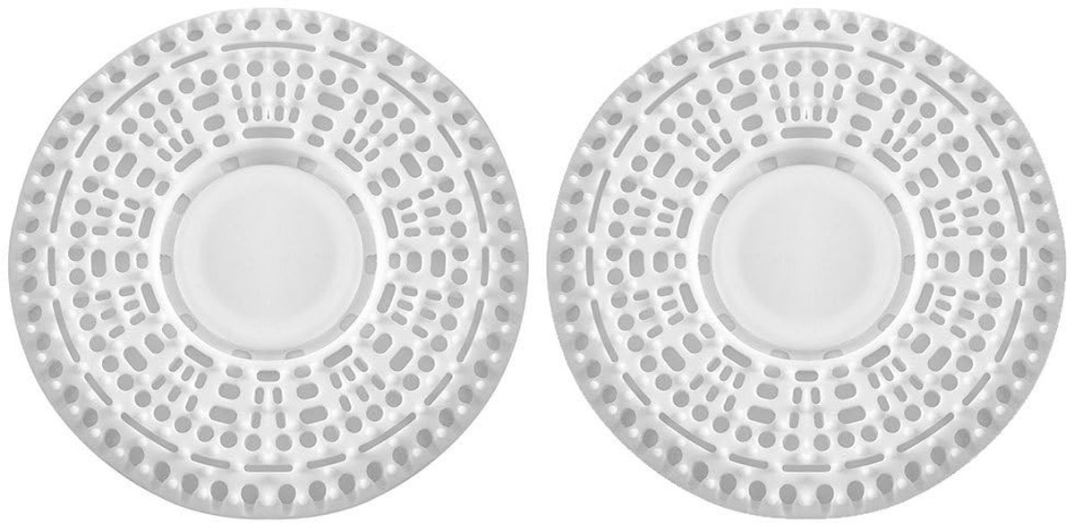 Dailygoods - Doucheafvoer Haarvanger, 2 Stuks Siliconen