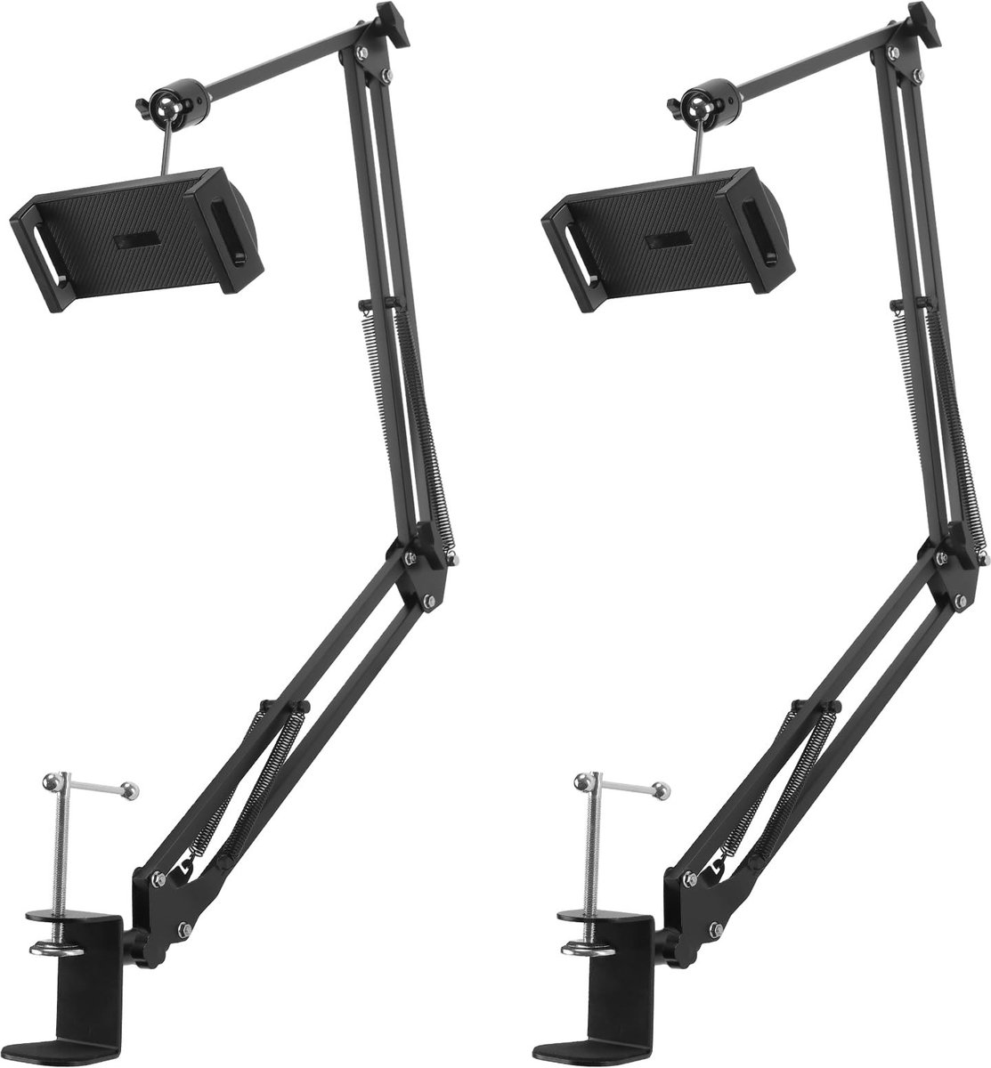 Dailygoods - 2 Stuks Tabletstandaard met 360 Graden Draaibaarheid