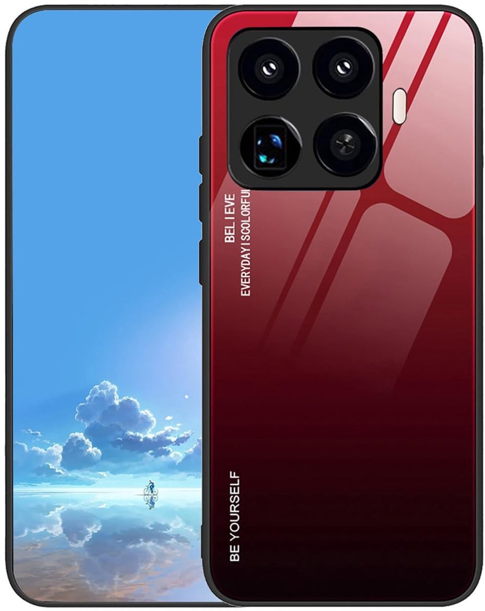 Dailygoods - Premium Schokbestendig Hoesje voor Xiaomi 15T Pro met Kleurverloop