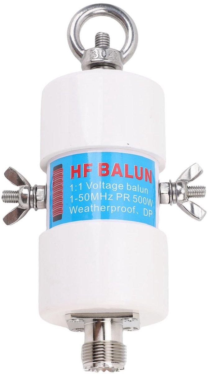 Dailygoods - Dipol Antenne Balun 1:1 voor Draadloze Netwerken en Communicatie