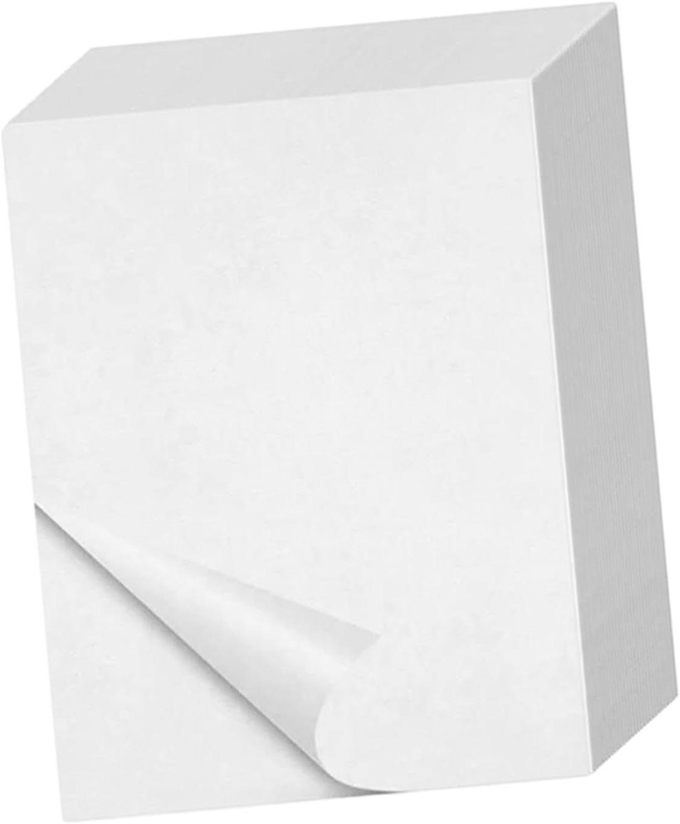 Antiaanbakpapier - Diamantfolie - Diamant Schilderen - Glad Oppervlak - 50 Stuks - Wit