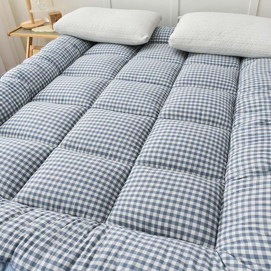 Opvouwbare Futonmatras - Slaapkussen Gasten - Comfortabel Slapen - Extra Dik Ontwerp - 120 x 200 cm - Koffie — afbeelding 5