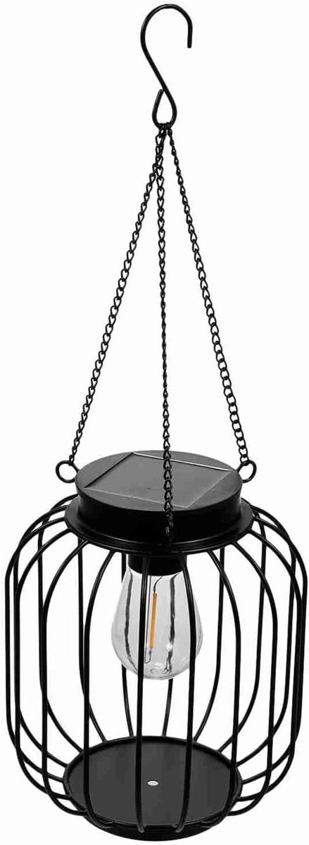 Zonne-lantaarn - Buitenlamp - Tuin Decoratie - IP65 Waterdicht - 18 cm Hoog - Metaal
