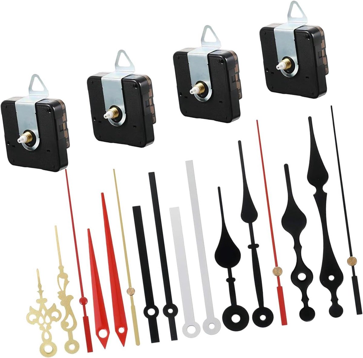 Silents Klok Mechanisme Vervanging Batterij Werkende Stilte Klokken Set Houten Handen Tweedehands Diys Reparatie Onderdelen Mechanisme Set