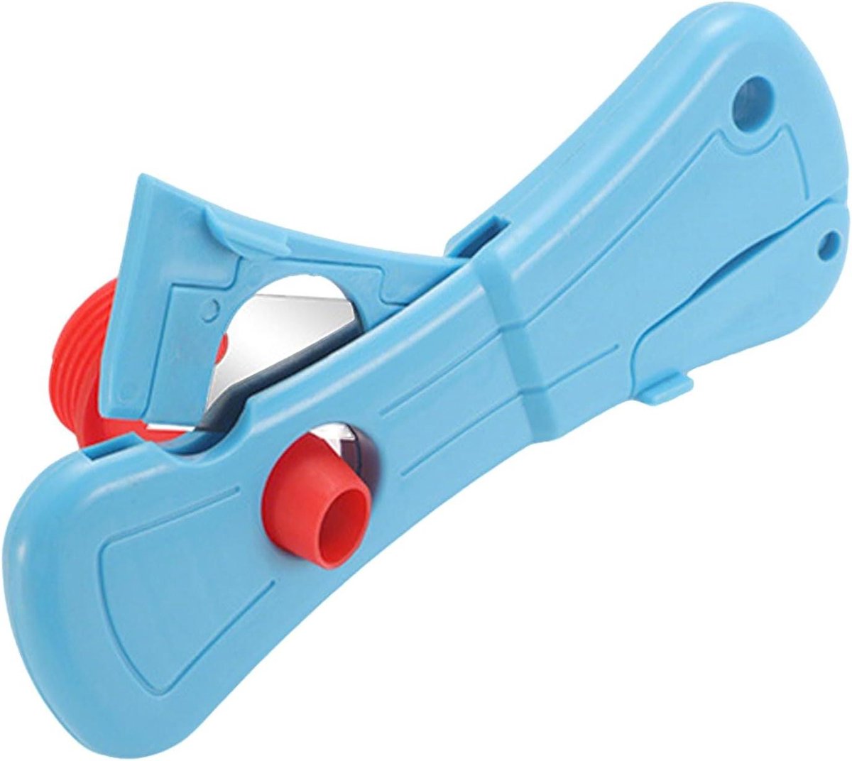 Lijmpatronen Snijder - Kitmondstuk Cutter - Nauwkeurig Afdichten - Verstelbaar Snijontwerp - 16 x 6 x 2 cm - Blauw