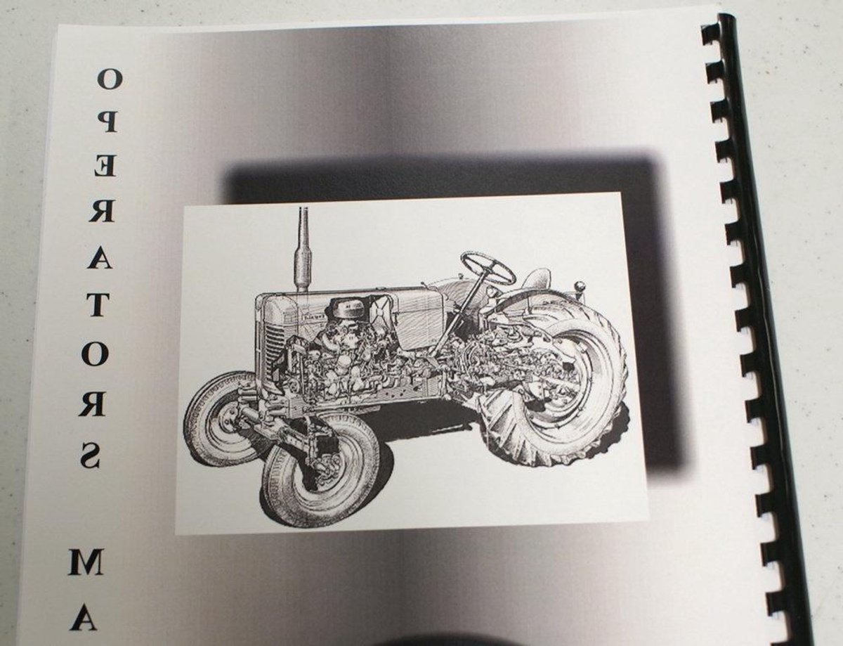 Tractor Handleiding - Gebruikersgids - Onderhoud Uitvoeren - Fabrieksreproductie - 1988 Editie - Niet Van Toepassing