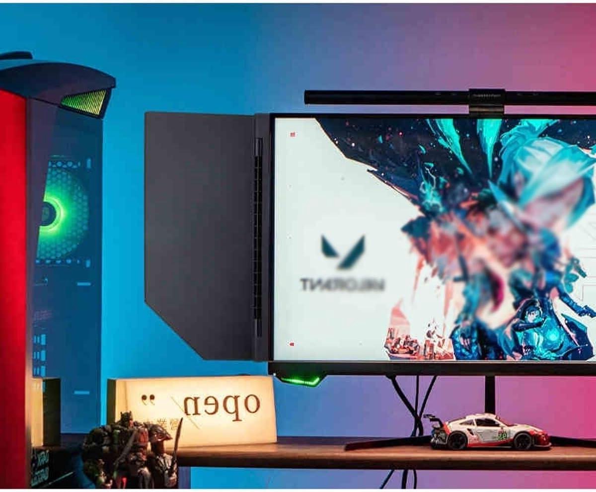 Opvouwbare monitorkap - Schermverduistering - Privacy en comfort - 180° verstelbaar - 24-27 inch - Zwart