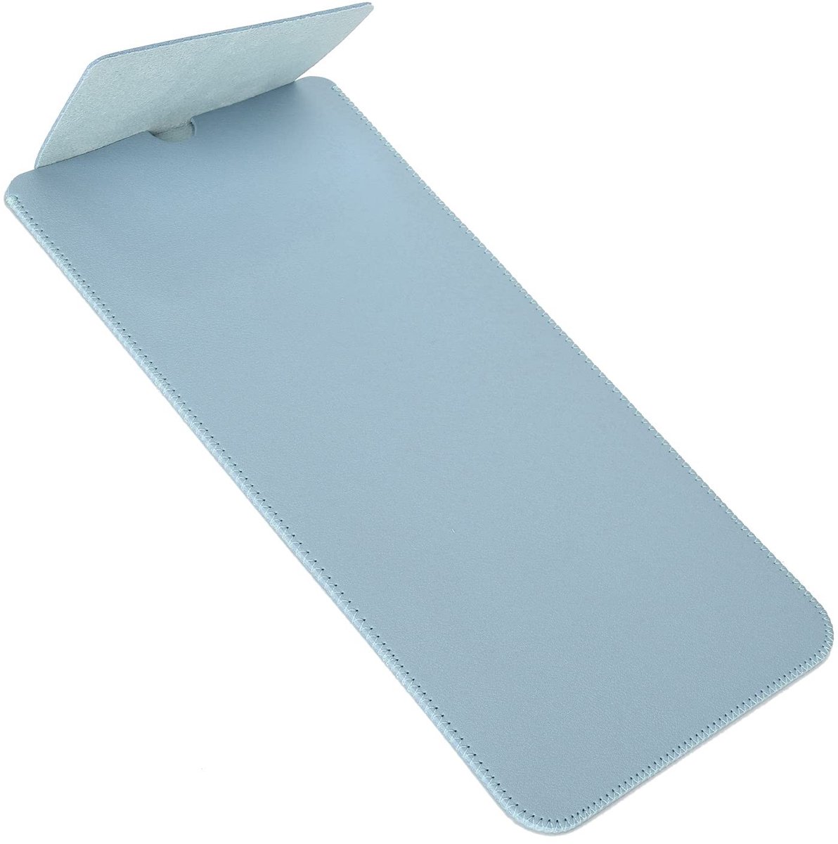 Dailygoods - Universele Waterdichte Leren Toetsenbordtas Lichtblauw