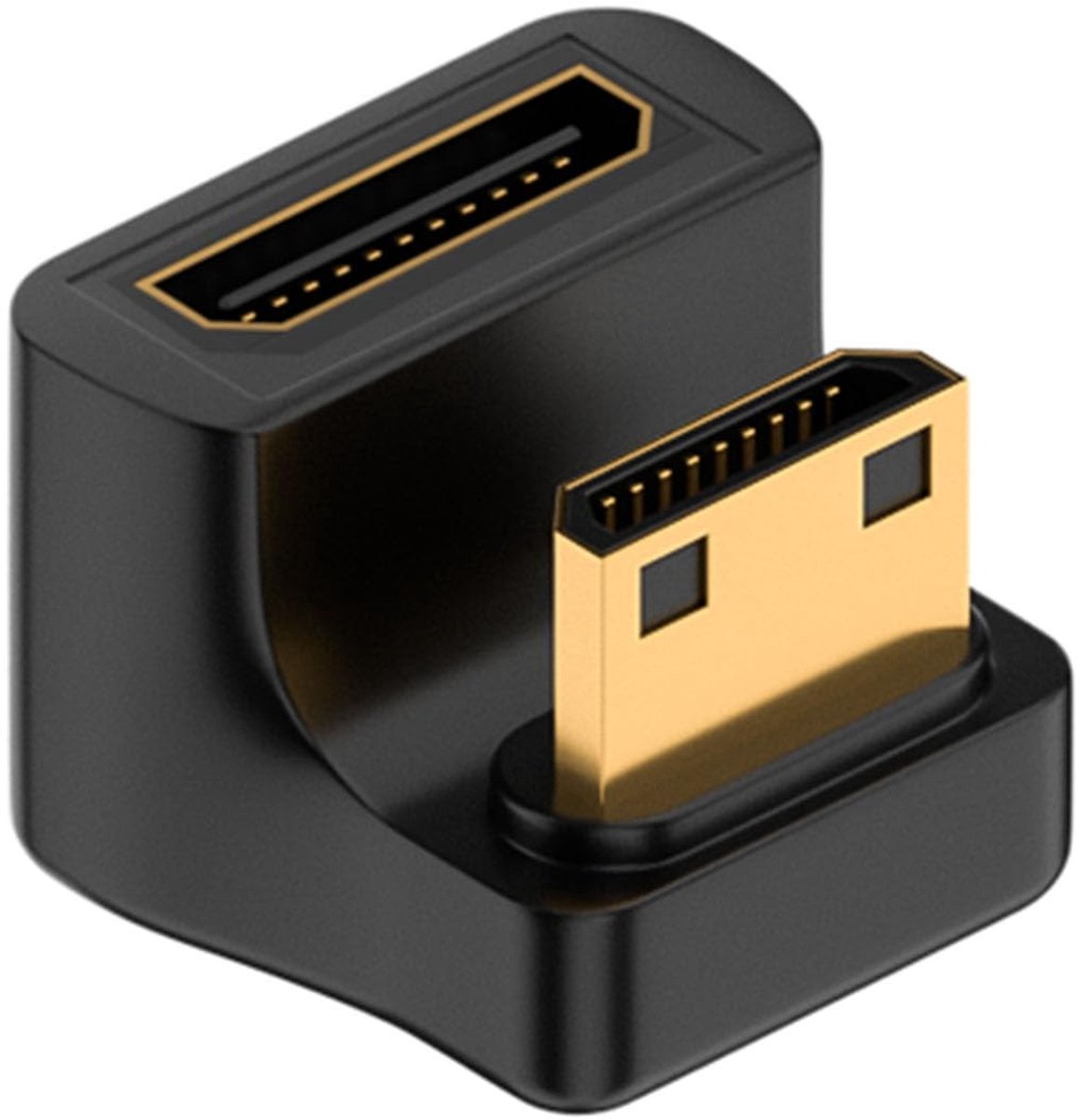 Dailygoods - 8K Mini HDMI U-vorm Hoekadapter voor DSLR en Tablets