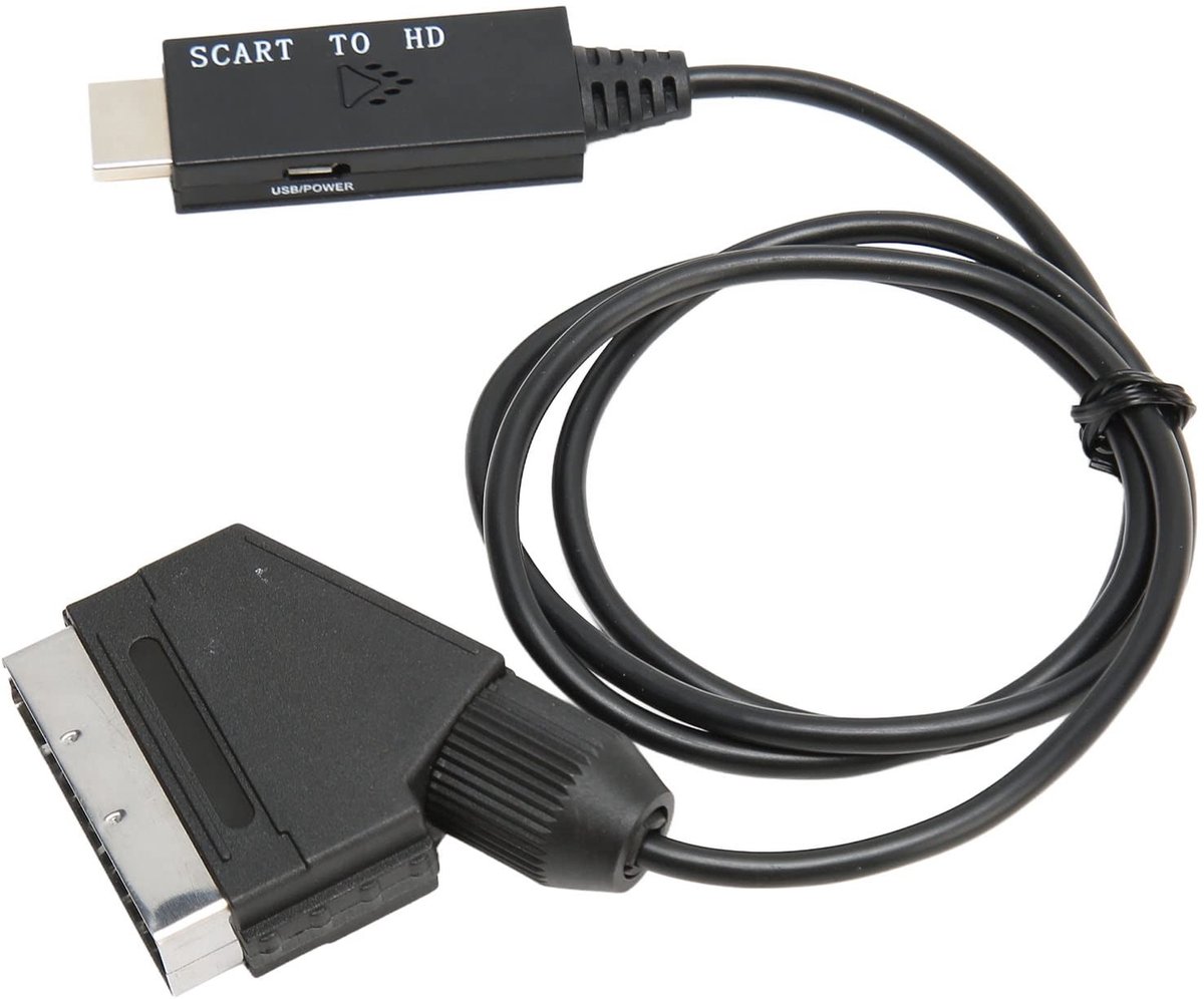 Dailygoods - Scart-naar-HDMI Converteradapter met 1080P