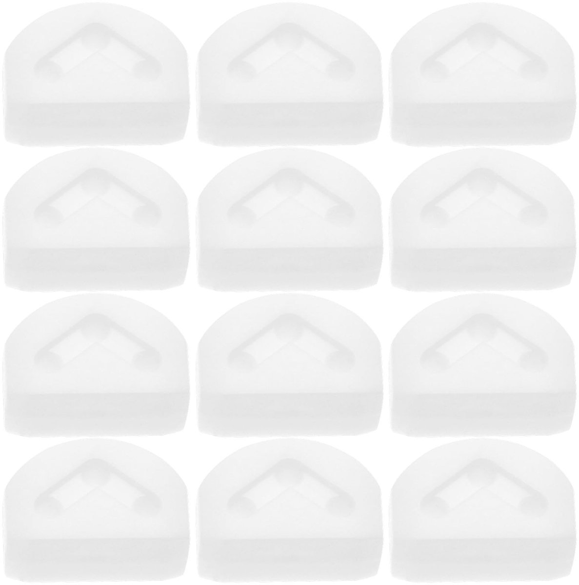 Dailygoods - 12 Stuks 3-Gaats Brugkralen voor Gitaar Accessoires