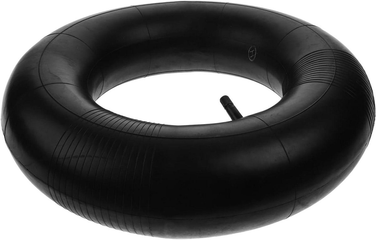 Binnenband Rubber - Banden Buis - Grasmaaier Onderhoud - Duurzaam Materiaal - 15 x 15 x 3 cm - Zwart