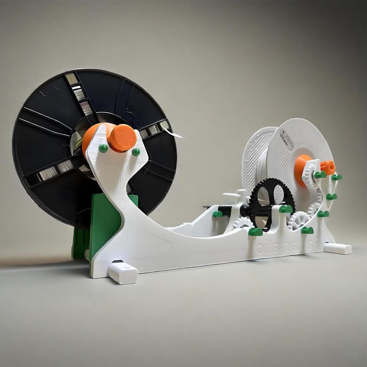 Elektrische Spoel Rewinder - Filament Wikkelaar - 3D Printen Organiseren - Uniforme Wikkeling - Tot 1 kg Spoelen - Zwart
