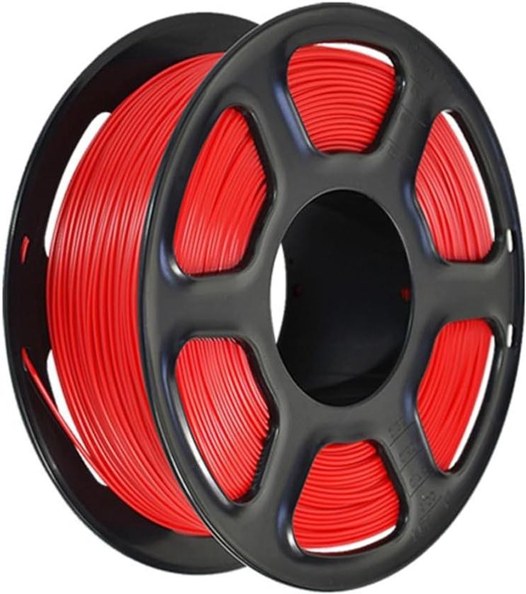 3D printer filament - PETG draad - Objecten printen - Strikte tolerantie - 175 mm spoel - Rood