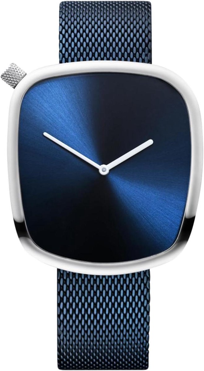 Klassiek Horloge - Unisex Polshorloge - Dagelijks Gebruik - Krasbestendig Saffierglas - 34mm Kast - Zilverkleurig