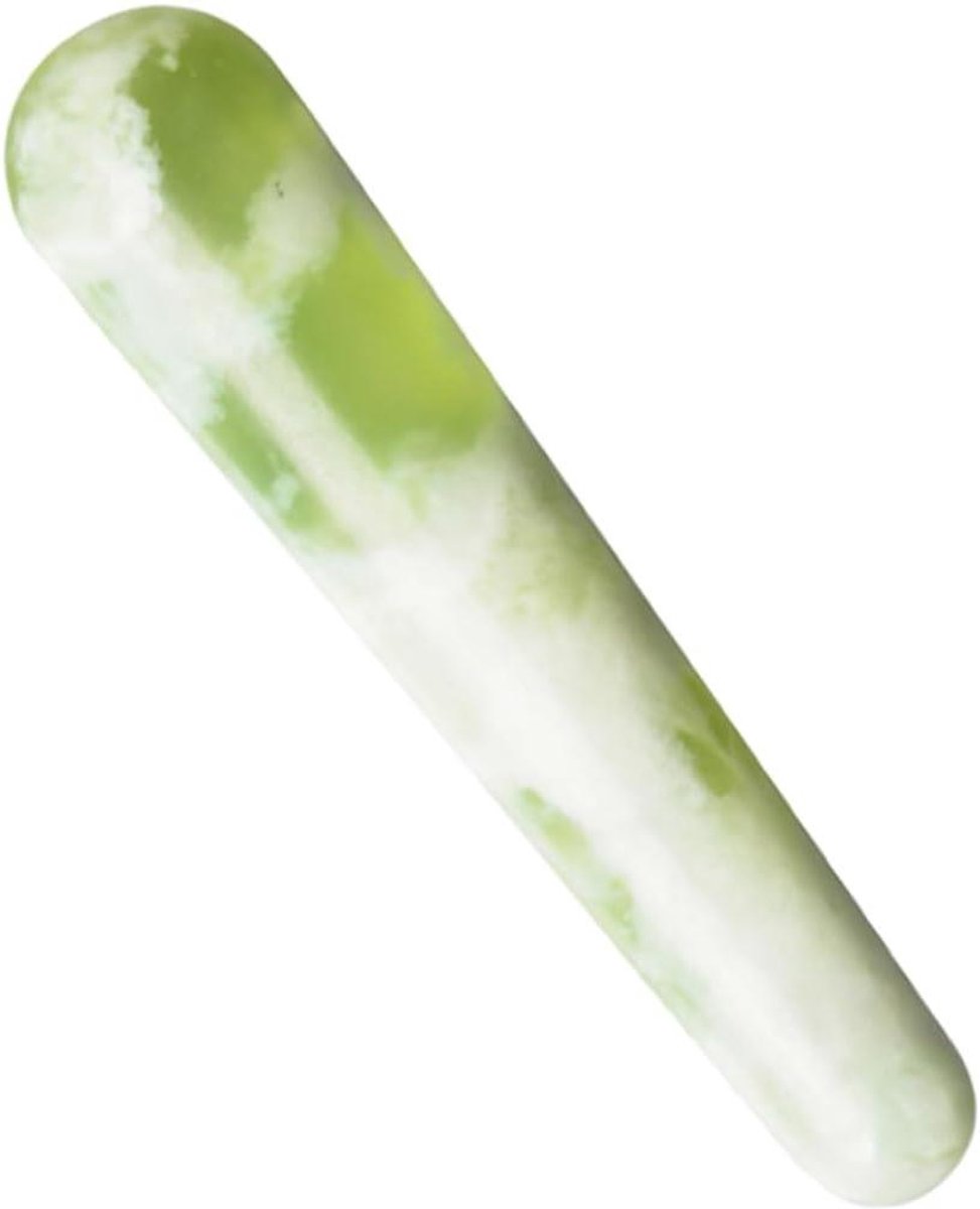 Massage Stok - Acupressuur Pen - Lichaam Ontspanning - Natuurlijk Jade Materiaal - 93 cm - Groen