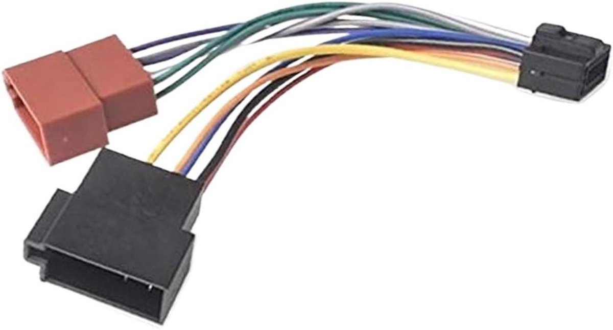 Autoradio Kabelboom - Radio Adapter - Auto Audio - Plug and Play - 16Pin - Zwart