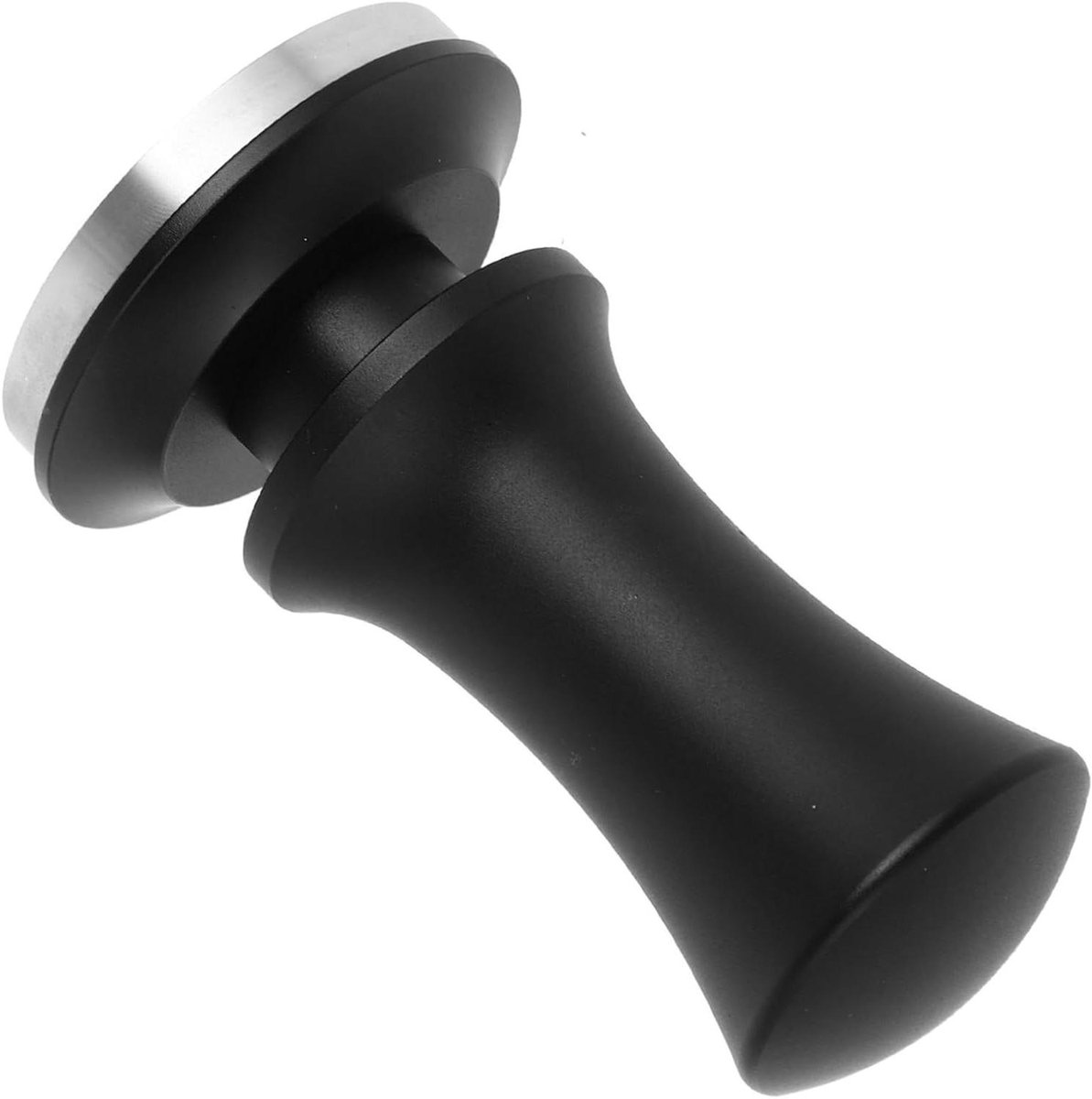 Koffie Stamper - Espresso Pers - Koffie Zetten - Platte Bodem - 51 mm - Zwart