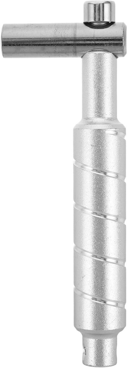 Drumstemmer Sleutel - Drumgereedschap - Drum Geluid - Robuuste Constructie - 11.1 cm - Zilver
