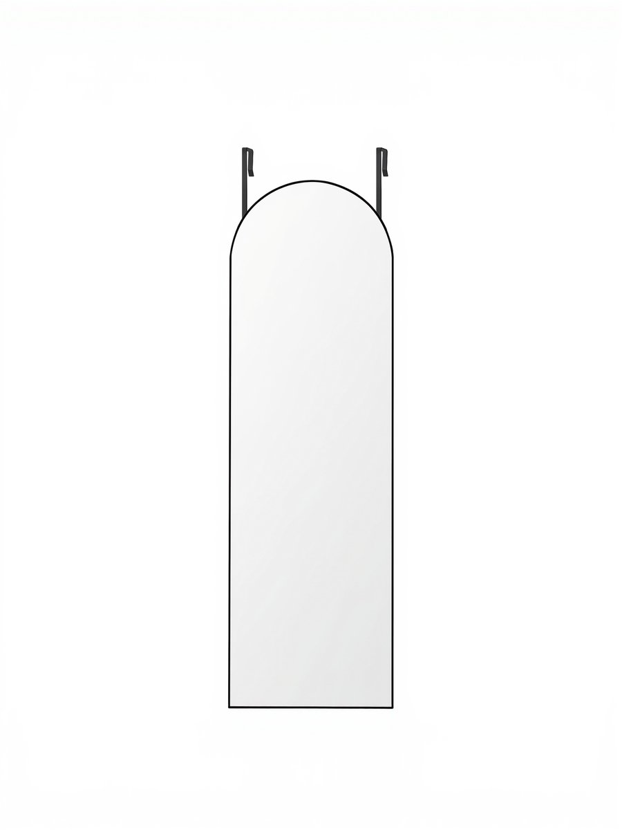 SONGMICS - Spiegel - Plakspiegel - 120 x 40 cm - Voor Slaapkamer - Veilig Hardglas