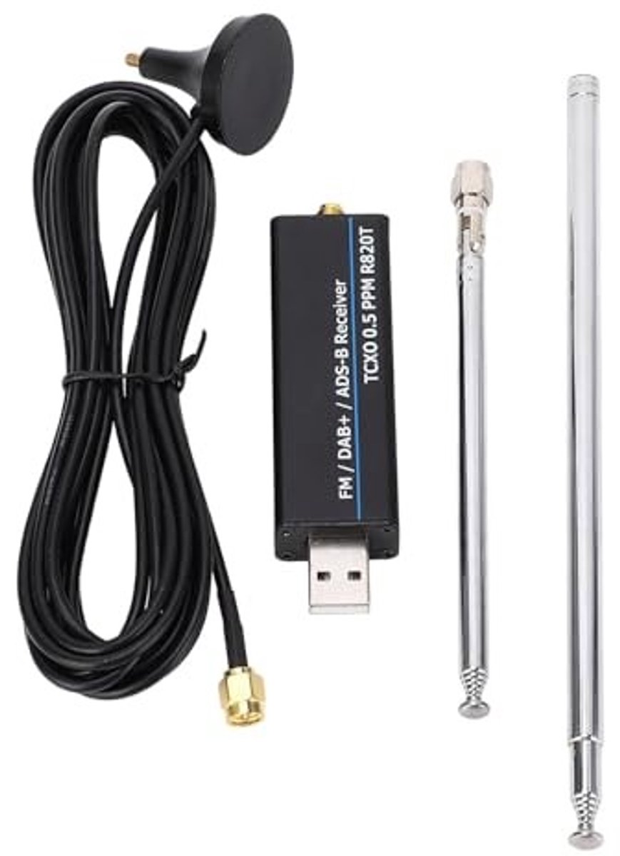 Cosensi - Dailygoods - RTL SDR Ontvanger voor Draadloze Ontvangst en Frequentiescanning