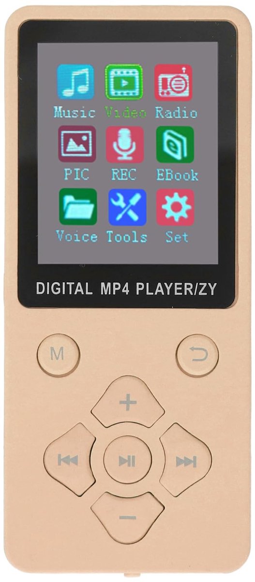 Cosensi - Dailygoods - Draagbare Bluetooth MP3-Speler met Kleurenscherm