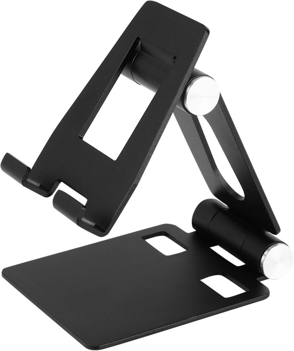 Tablet Stand - Mobiele Houder - Video Opnemen - Flexibele Arm - 8x8x13 cm - Zwart