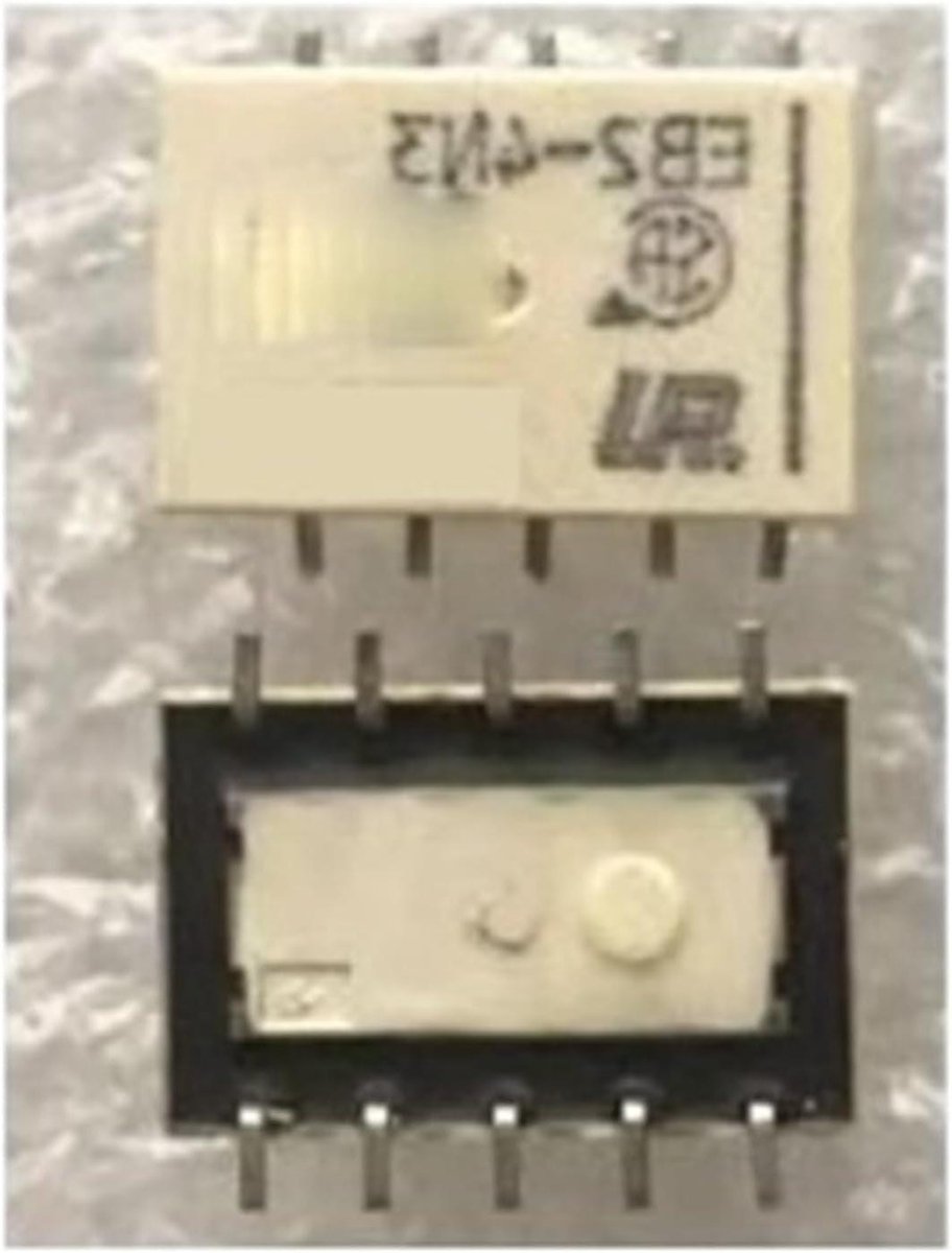 Relais Set - Elektrische Schakelaar - Auto Elektronica - Laag Voltage - 5 Stuks - Zwart