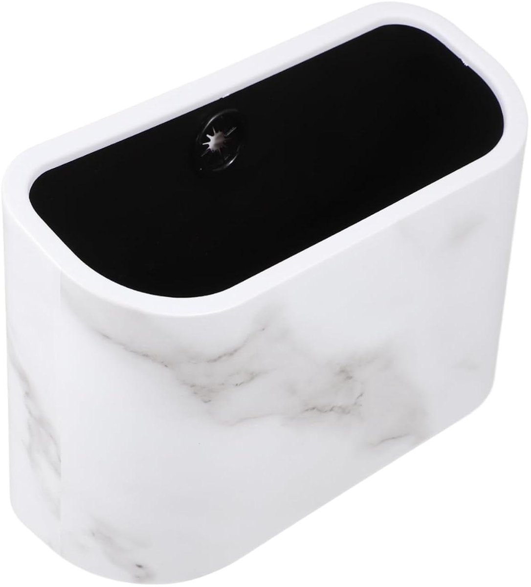 Mini Prullenbak - Bureau Afvalmand - Bureau Opruimen - Compact Ontwerp - 225 cm - Wit