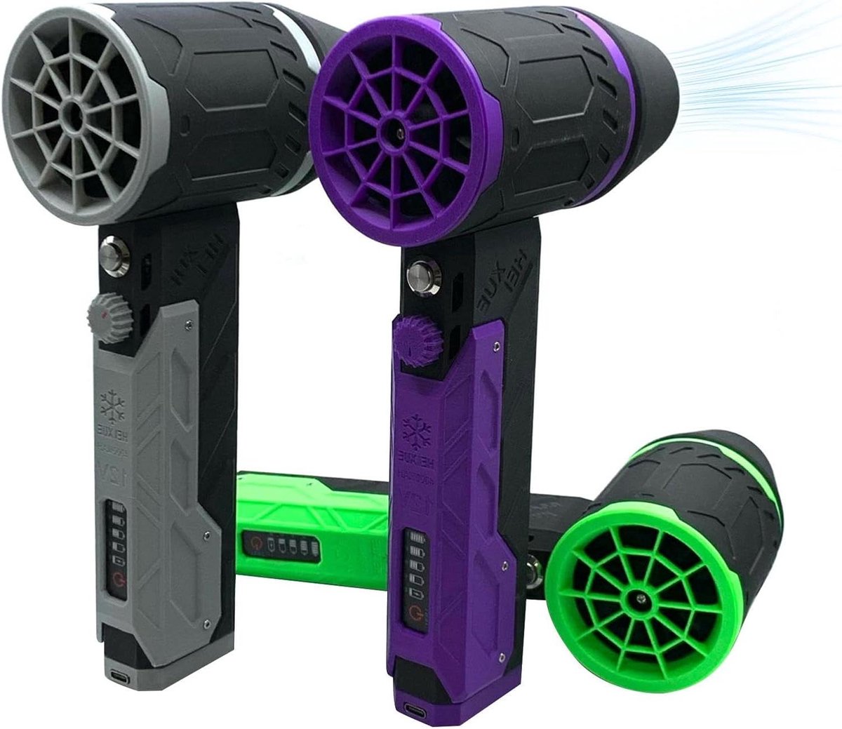 Elektrische Luchtblazer - Draadloze Stofdoek - Apparaten Reinigen - Traploze Snelheid - 4000mAh Batterij - Groen
