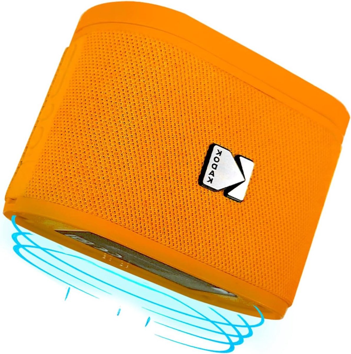 Draagbare Speaker - Draadloze Audio - Muziek Luisteren - Koppel 100 Speakers - 106 mm - Oranje