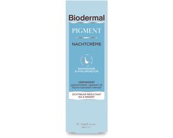 Biodermal Pigment Nachtcrème - vermindert hyperpigmentatie,
