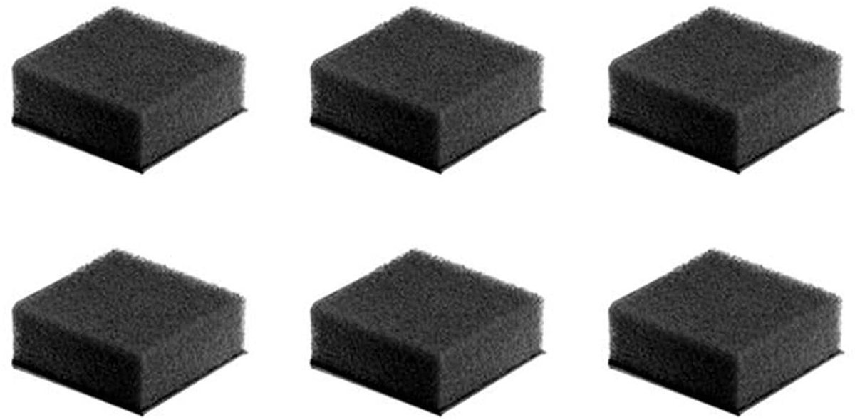 Microfoon Windmuff Set - Camera Schuim - Heldere Geluidsopname - Op Maat Gemaakt Pasvorm - 6 Stuks - Zwart