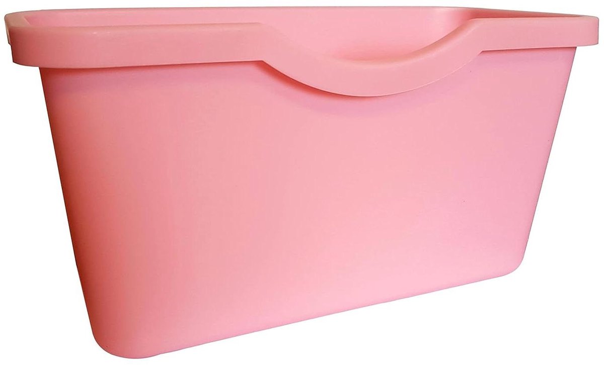 Hangende emmer - Afvalbak kastdeur - Keuken organiseren - Rugvriendelijk ontwerp - 295 cm - Roze