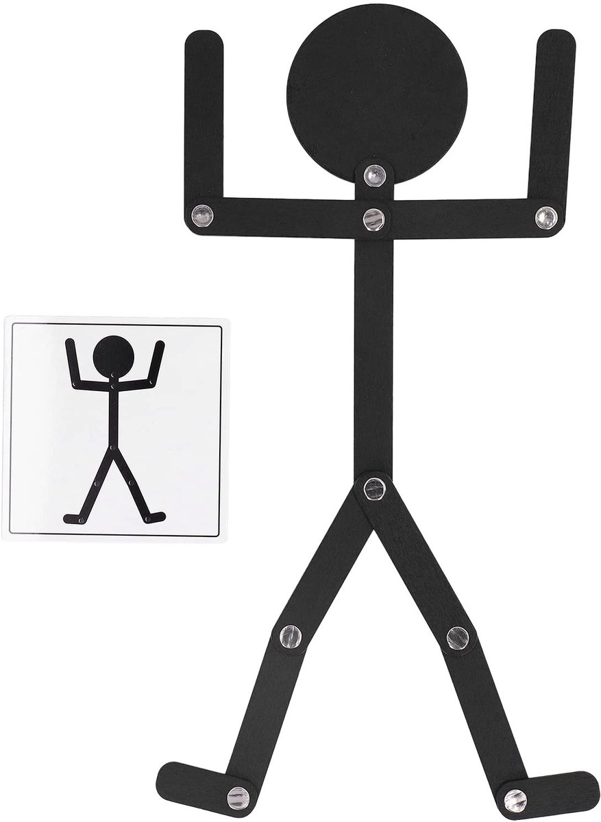 Dailygoods - Educatief Stickman Speelgoed voor Coördinatie Oefening