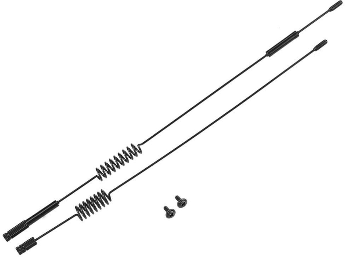 Dailygoods - Decoratieve Metalen Antenne voor RC Auto's (Set van 2)