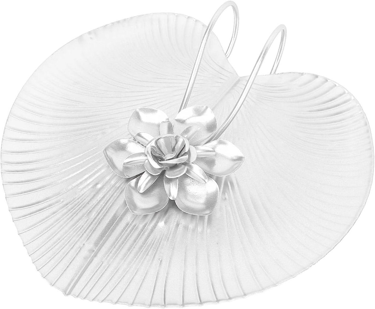 Servethouder Bladvorm - Tafeldecoratie - Netjes Serveren - Verzwaarde Arm - 21 x 21 cm - Zilver