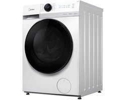 Midea MF200W80WB/W-HR - Wasmachine - Wit - Voorlader - 1400 rpm - 76 dB - 8 kg nominale capaciteit - A label - 48 l Waterverbruik (per cyclus, programma eco 40-60)