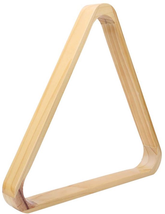 Dailygoods - Cosensi - Dailygoods - Dailygoody - Biljart Triangle - Houten Pooltafel Rack - Geschikt voor Snooker en Pool - Ideaal voor Biljartliefhebbers - Perfecte Accessoire - Duurzaa... van Dailygoods — afbeelding 2