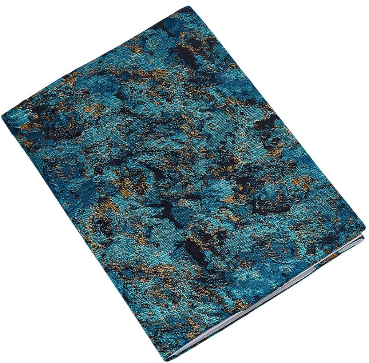 Dailygoods - Donkercyaan Polyester Boekhoezen voor Paperbacks A5 Waterdicht