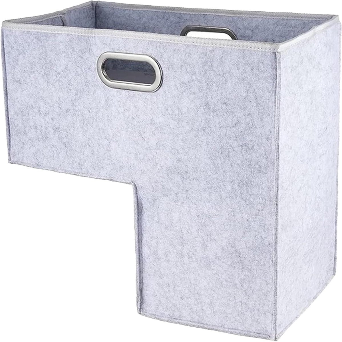 Trapmand - Opbergmand trap - Huis organiseren - Opvouwbaar ontwerp - 23 cm breed - Grijs