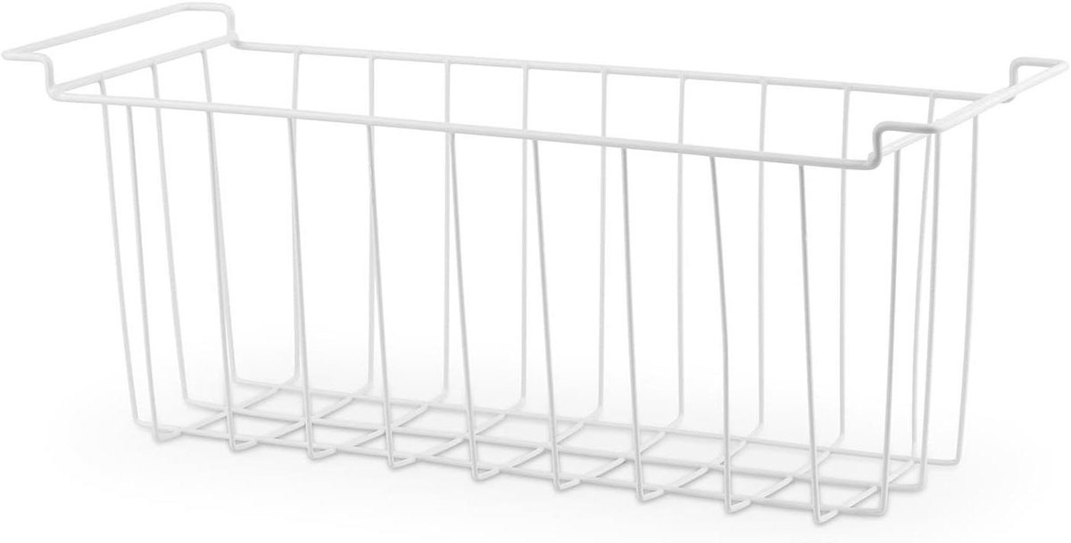 Vriesmand - Opbergmand - Invriezen Organiseren - Uitneembaar - 50.3 cm - Zilver
