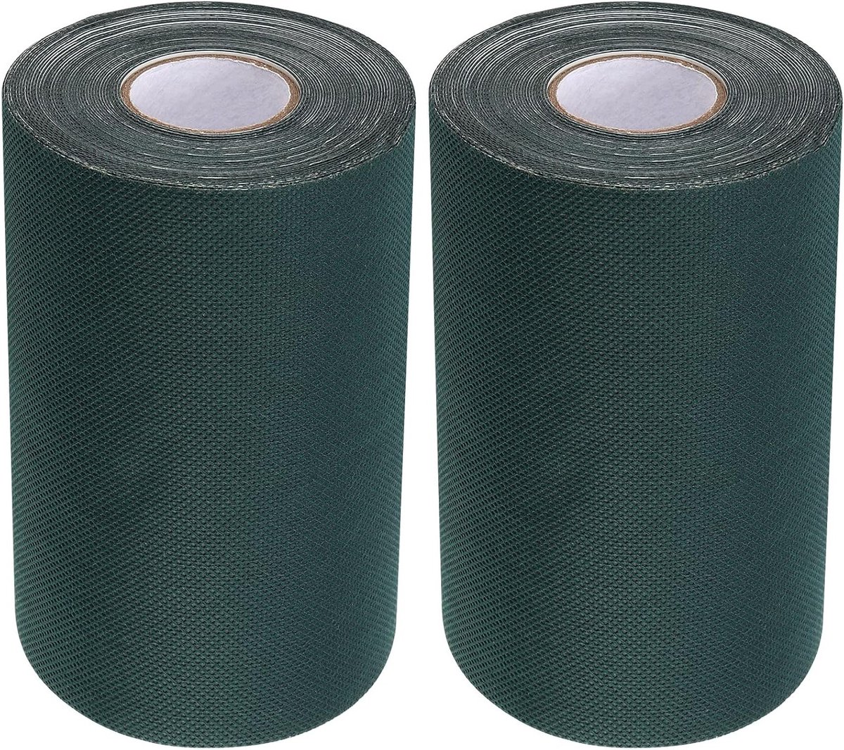 2 Rollen Kunstgras Tape 15cm x 10m, Zelfklevende Verbindingstape voor Kunstgras, Ideaal voor het Bevestigen en Verbinden van Tapijtgras, Donkergroen