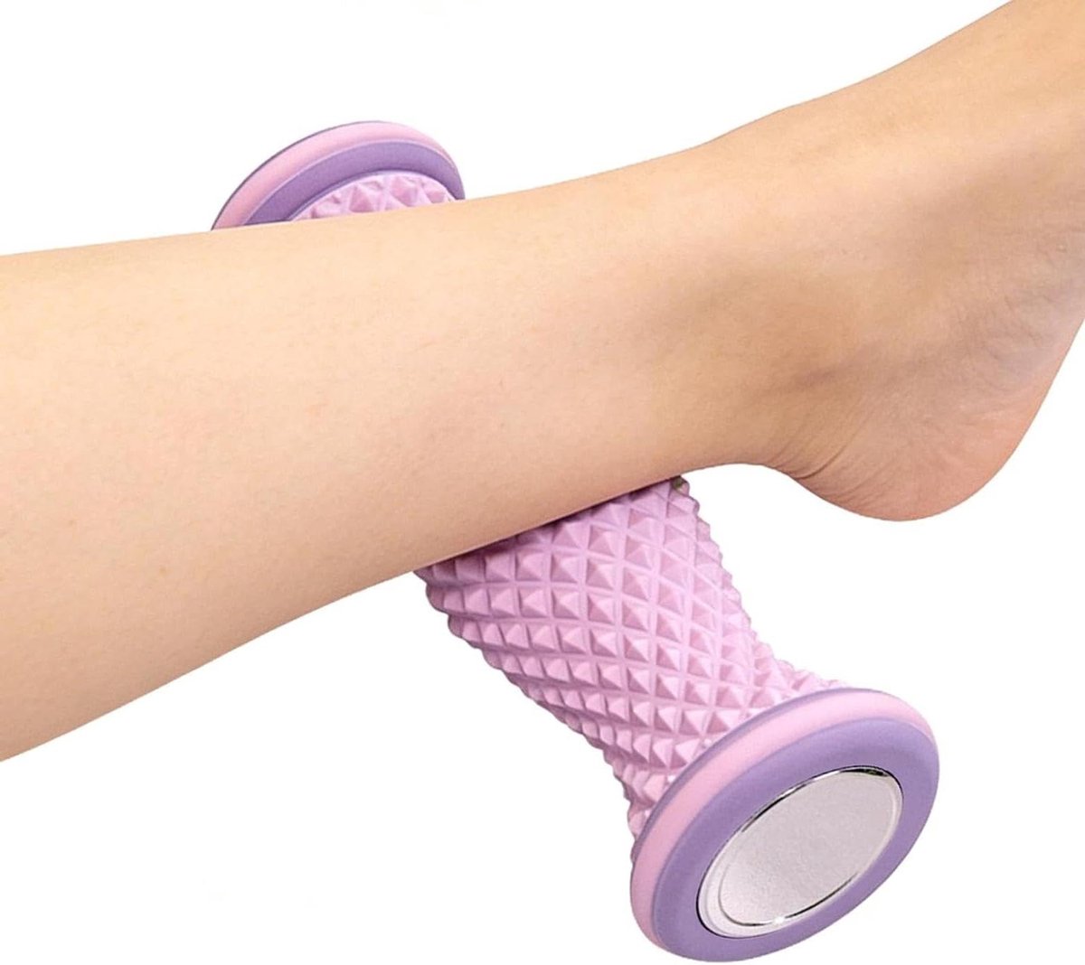 Voetroller - Massageapparaat Voeten - Spierontspanning Bevorderen - Ergonomische Acupunctuurpunten - 165 cm - Zwart