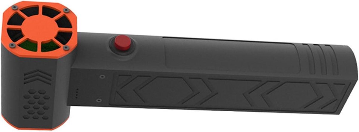 Draagbare Turboventilator - Luchtblazer Krachtig - Snel Afstoffen - 1400g Stuwkracht - 6000mAh Batterij - Zwart